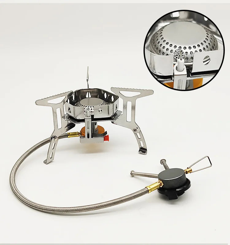 Separates Outdoor STOVE Head CAMPING STOVE Outdoor Windproof STOVE Fierce STOVE Foldableing STOVE CAMPING STOVE