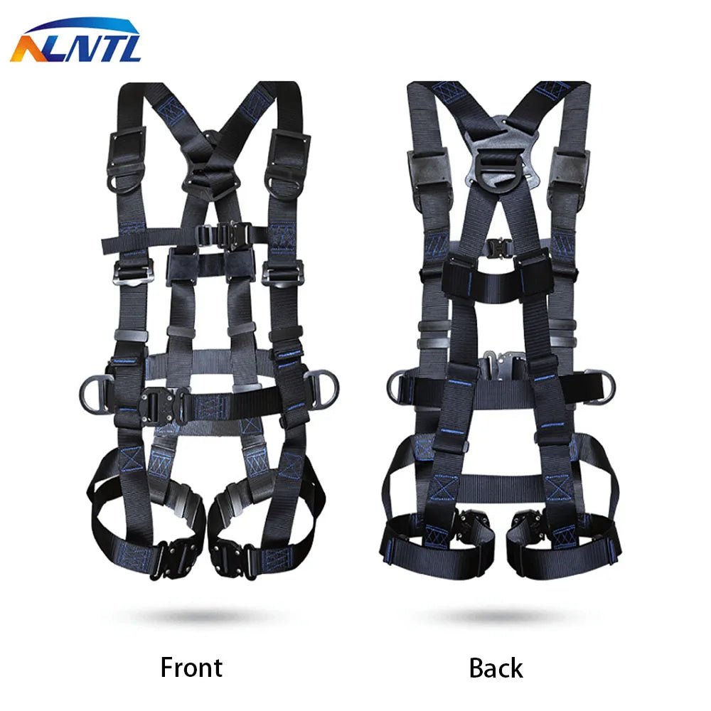 Aerial Work Safety Belt Construction Protection High-altitude Rock Climbing Outdoor Expand Training Full Body Harness Safe Rope