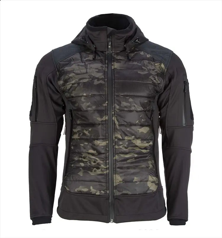 Outdoor Tactical Soft Shell Jacket Isg2.0 Upgraded Windproof And Waterproof Detachable Hood