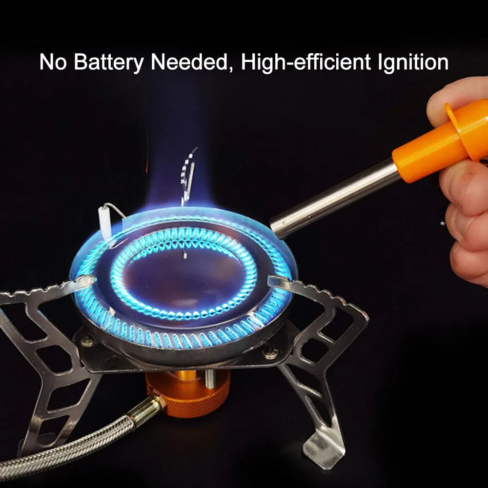 Portable Pulse Igniter Outdoor Gas Burner Camping Stove Electric Igniter Piezoelectric Igniter Camping Gas Stove Accessories