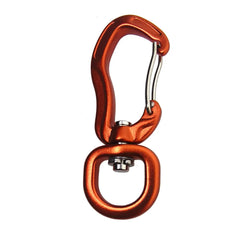 Rotating Climbing Carabiner D-type Auto Locking Clip Kite Pet Leash Hammock Buckle Spinner Keychain Rope Swivel Carabiner