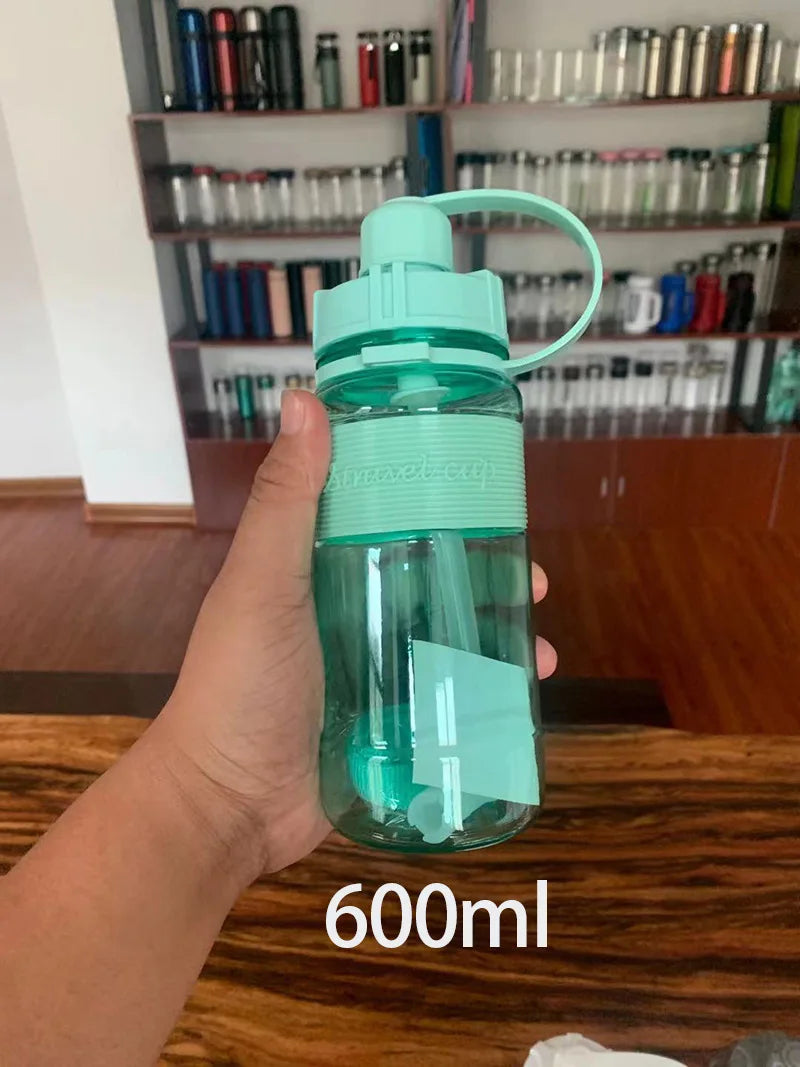 Sports Water Bottles Portable Safety PC Plastic Strong Large 1000ML Personalized Outdoor Drinking Cup Birth Gift Free Customize