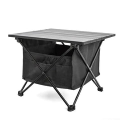 Outdoor Folding Tables and Chairs Portable round Picnic Table Egg Roll Table Aluminum Alloy Camping Dinner Table Set new