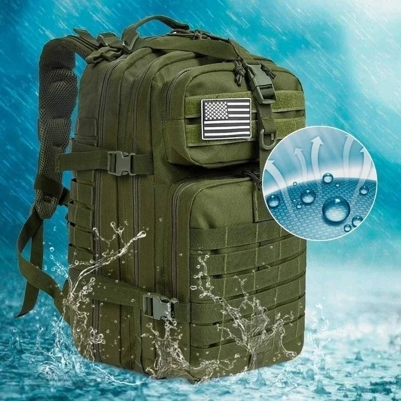 Outdoor sports bag Hiking backpack Outdoor camping hiking bag suitable for travel, work, camping, hunting, hiking, sports