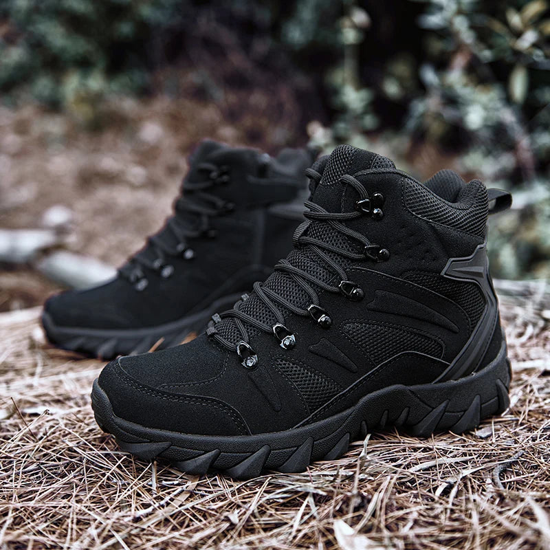 Tactics Combat Training Boots Male Outdoors Camping Anti-wear Rapid Response Hiking Shoes Fishing Hunting Sneakers Men