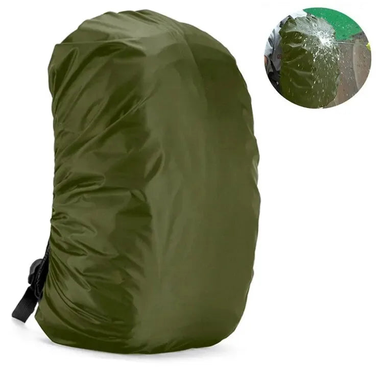 60L Waterproof Backpack Cover Dustproof Rain Cover For Backpack Rainproof Protective Cover Outdoor Camping Hiking Climbing Bag