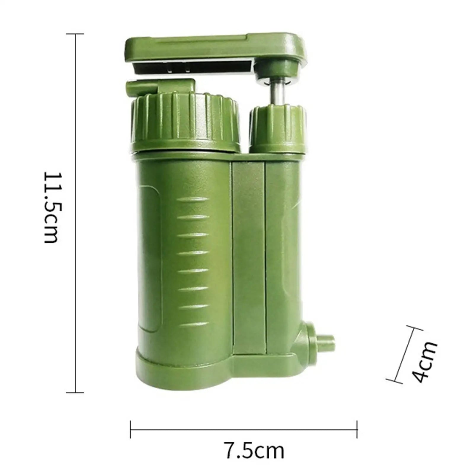 Portable Water Filter System Camping Water Filtration for Travel Backpacking