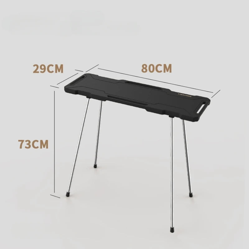 Outdoor Camping Table Portable Thickened Picnic Folding Table And Chair Multifunctional And Easy To Store Storage Table New Hot