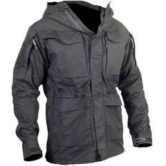 M65 Men's Waterproof Tactical Jackets Hooded Coat Combat Camping Fishing Trekking Hiking, Hunting Clothing, Spring