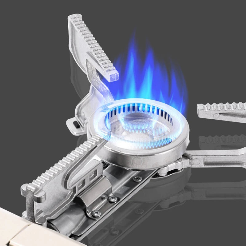 Camping Gas Stove 2600W Portable Folding Cassette Gas Burner Outdoor Picnic Travel Cooking Grill Cooker Heating System