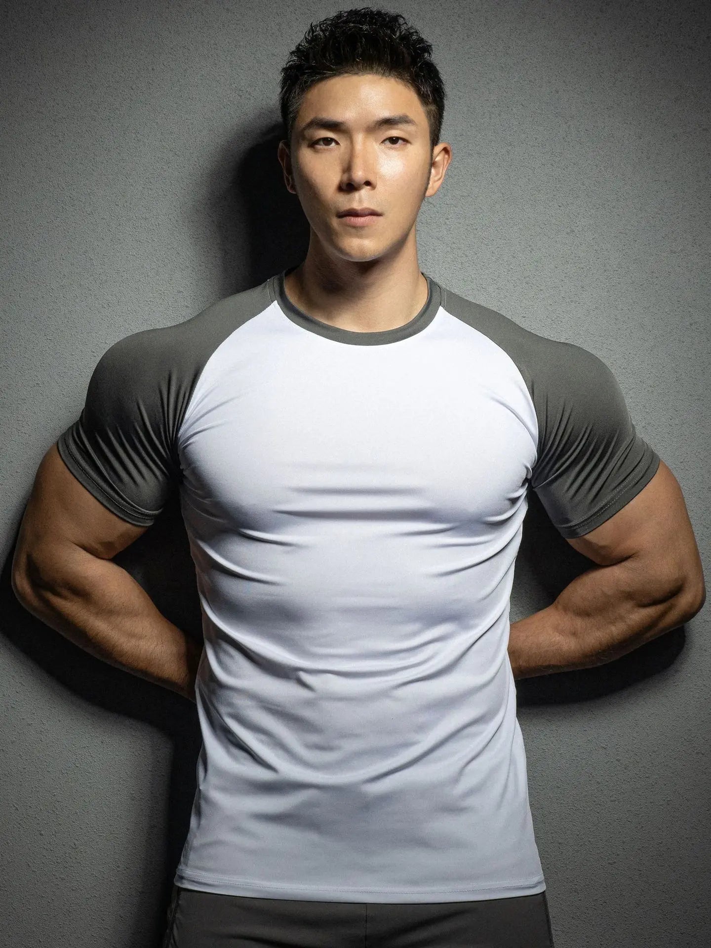 2024 New High Quality Men Summer Short Sleeve Fitness T Shirt Running Sport Gym  T Shirt Workout Casual Tee Tops Men's Clothing