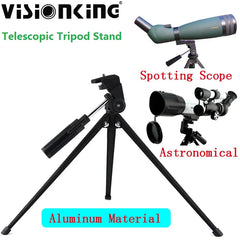 Visionking Table Top Tripod Portable Aluminum For Spotting Scope Astronomical Telescope Adapter Mount Telescopic Tripod Stand