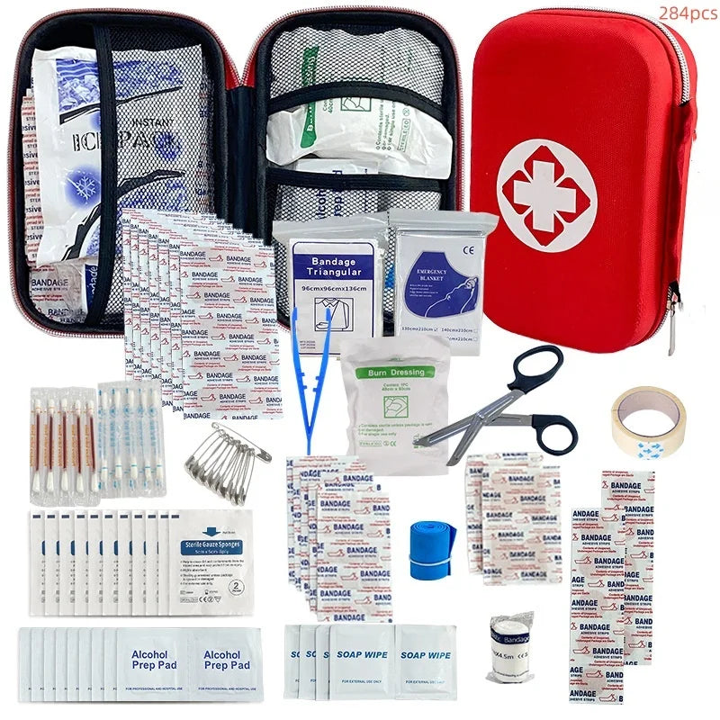 First Aid Kit, Multi-purpose Emergency Medical Portable Medical Bag, Outdoor Multi-functional First Aid Bag Home Emergency Bag