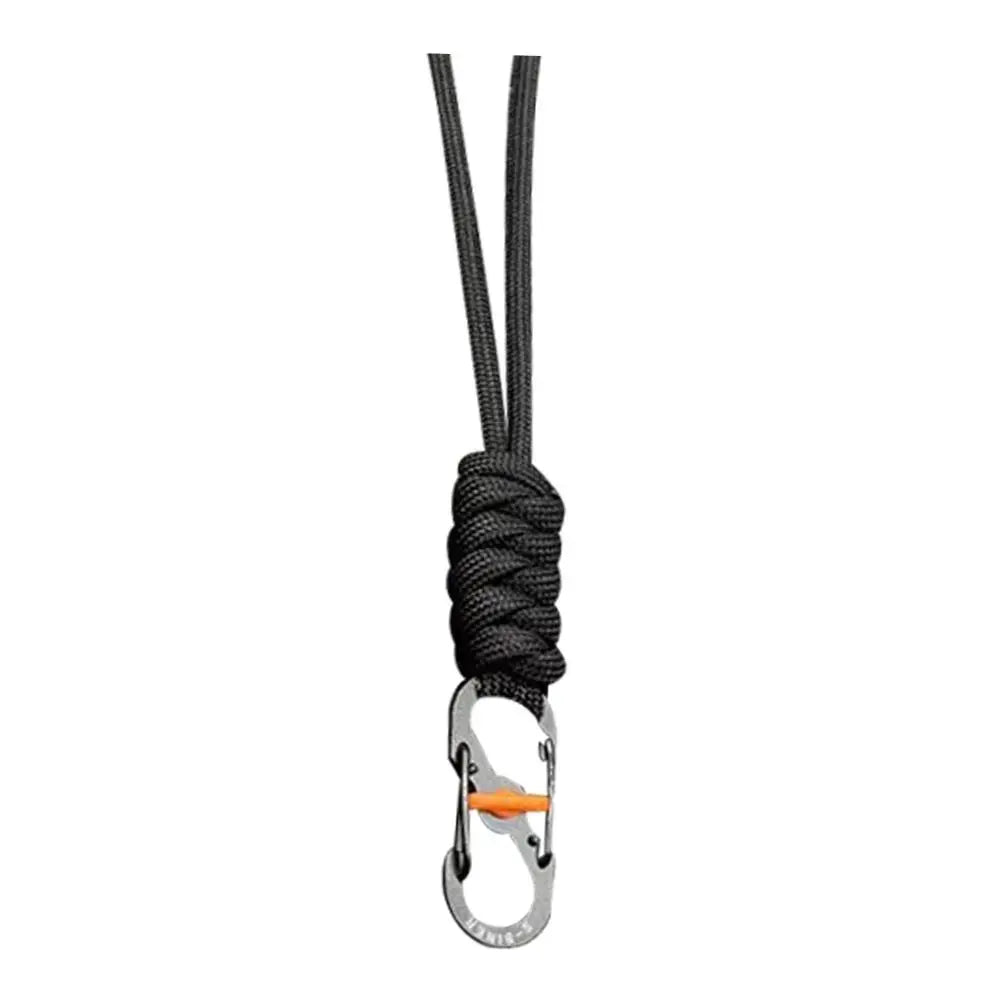 Handmade Snake Knot Paracord Keychain Outdoor Rock Climbing Camping Rescue Emergency Survival Rope Metal Key Chains Gifts