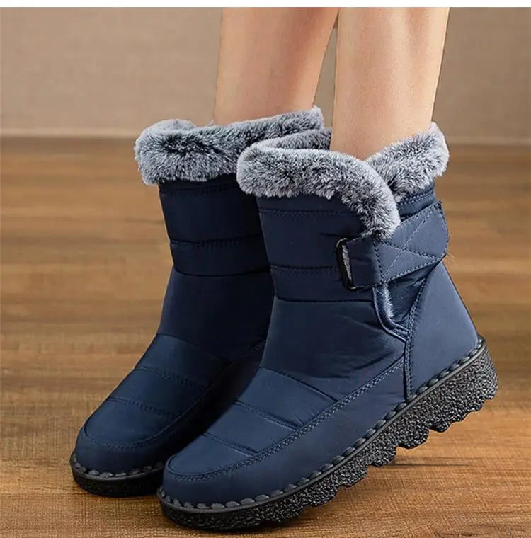 Snow Boots Women New Shoes Woman Waterproof Women Shoes Keep Warm Boots For Women Plush Fashion Botas Mujer Winter Boots