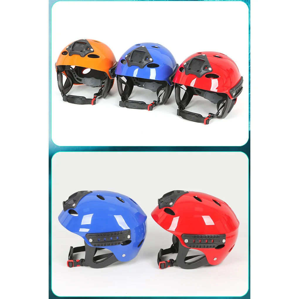 Outdoor Water Safety Helmet Climbing Aquatics Headpiece Mountaineering