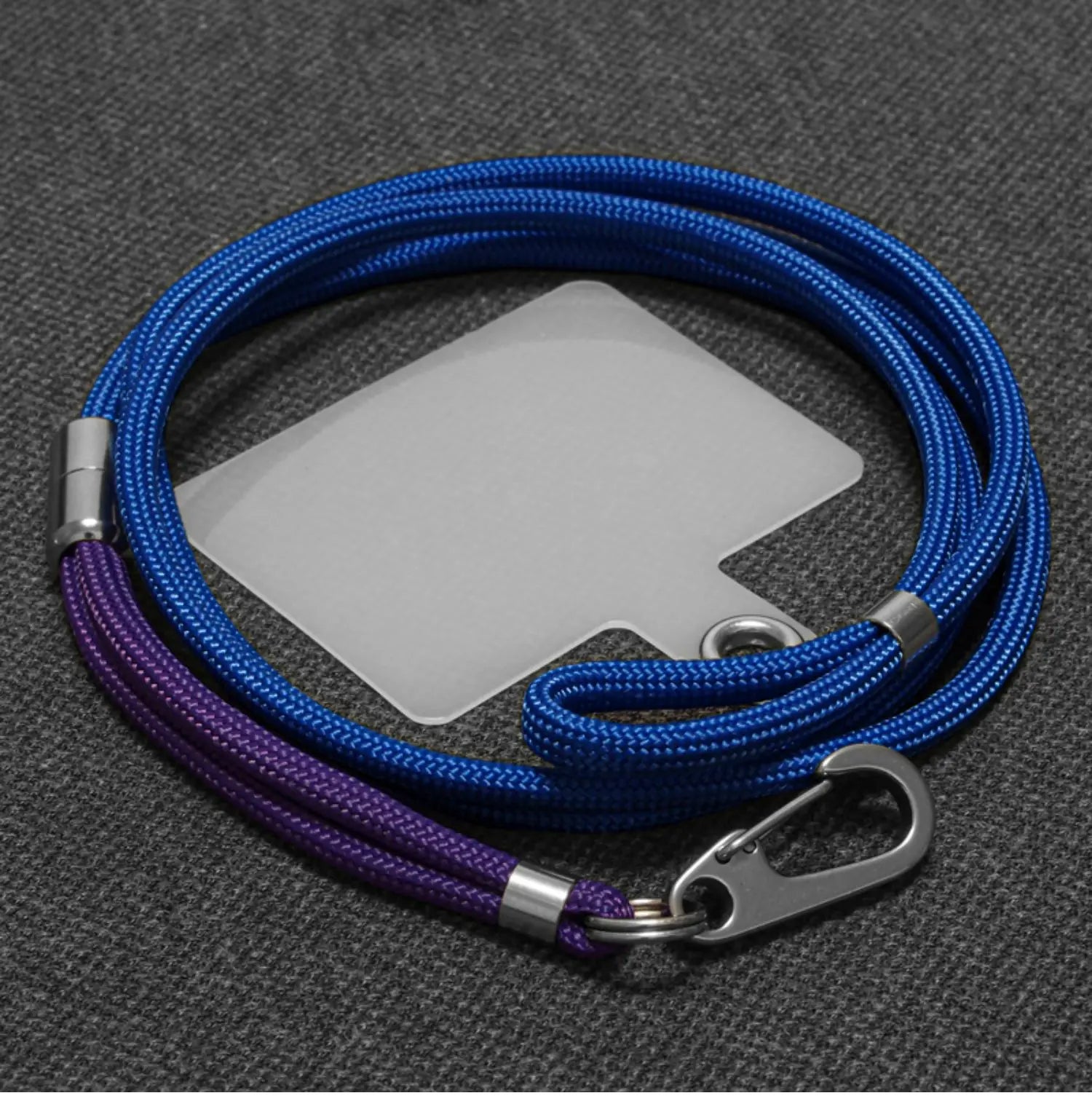 Long Hanging Neck Outdoor Nylon Climbing Rope Lanyard Bold Pendant Phone Universal with Fixed Clip Lanyard Mobile Phone Lanyard