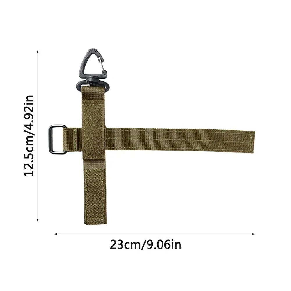 Gloves Clips Tactical Rope Buckle Outdoor Multi-purpose Tool Nylon Glove Hook Safety Clip Climbing Camping Tactical Sports Tools