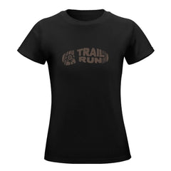 trail run T-Shirt summer clothes graphics Aesthetic clothing t shirts for Women loose fit