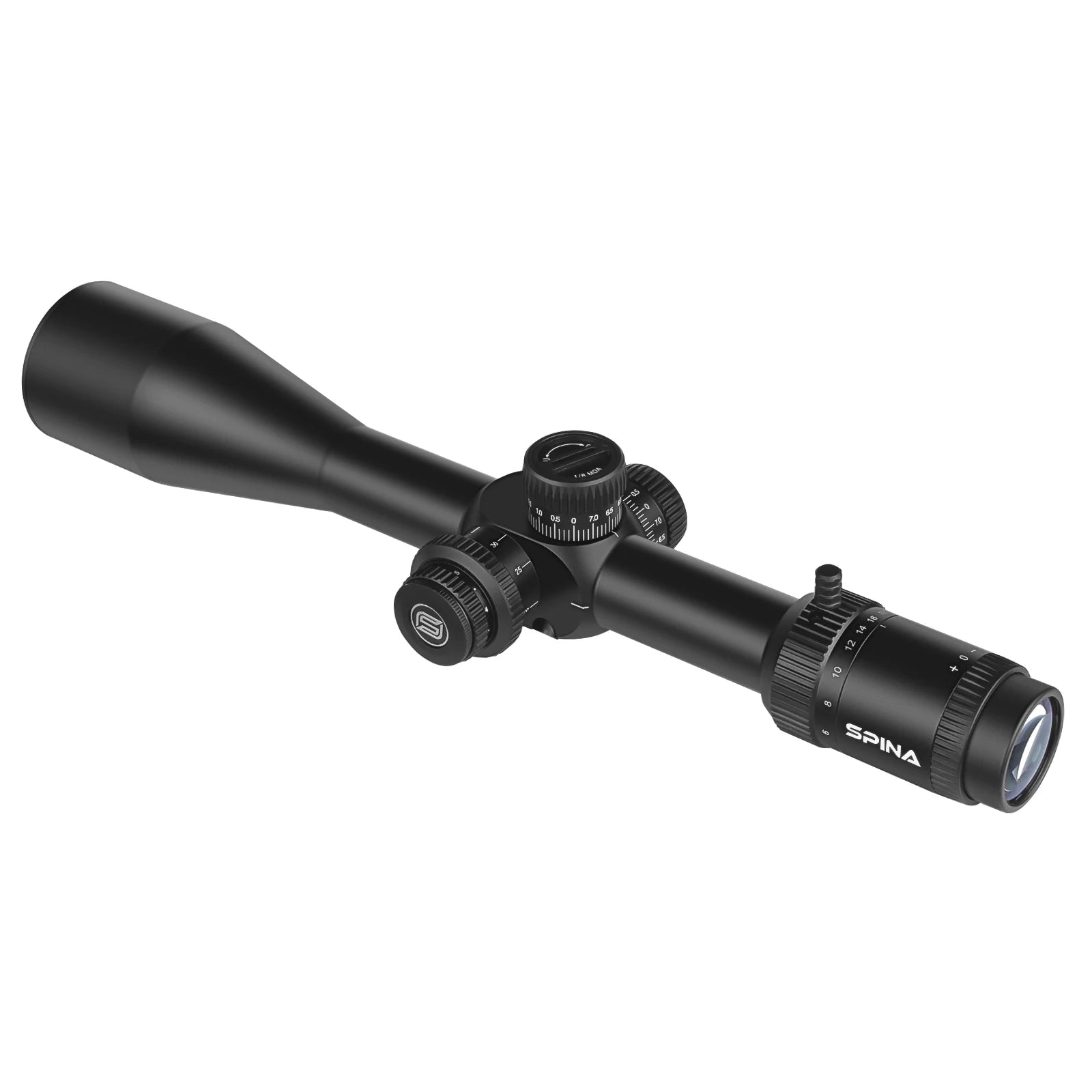 SPINA Optics 6-24x50 FFP/SFP Spotting Scope Rifle Hunting Illuminated Hunting Turrets Lock Reset Optical Sights Outdoor Hunting