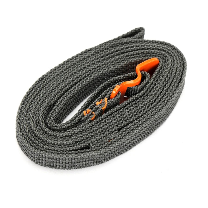 Multi Use 200CM Load 125kg Durable Nylon Cargo Tie Down Luggage Lash Belt Strap With Cam Buckle Travel Kits Camping Luggage