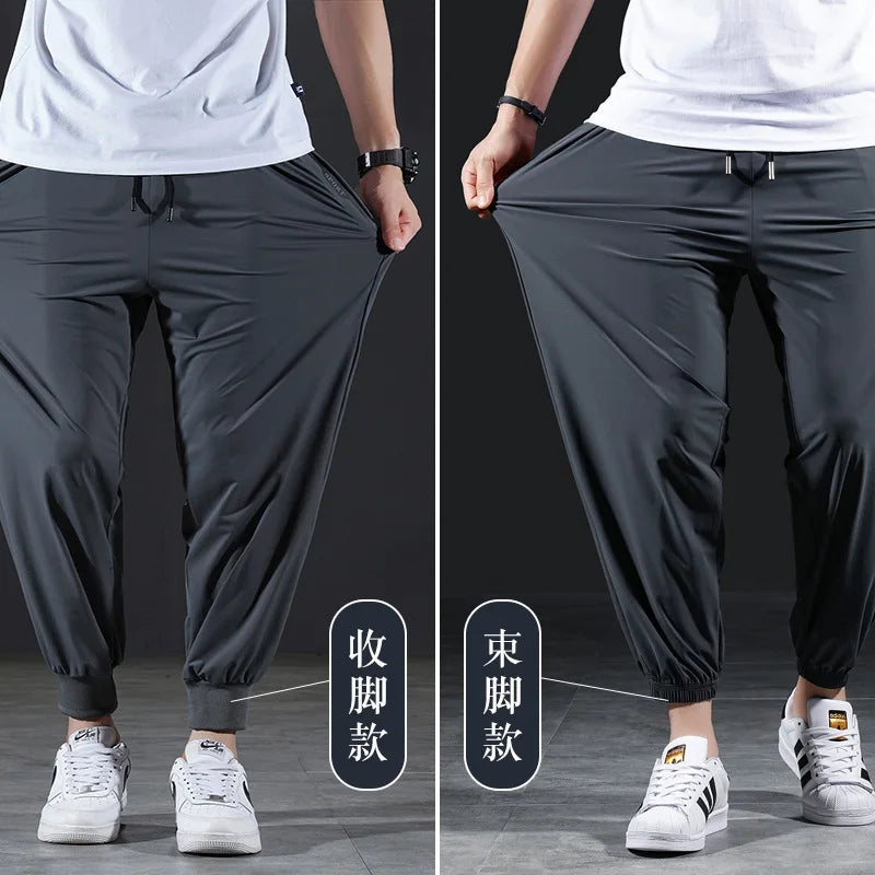 Summer Fishing Pants Men Breathable Outdoor Fishing Trousers Stretch Quick Dry Sports Fishing Wear Casual Thin Fishing Clothes