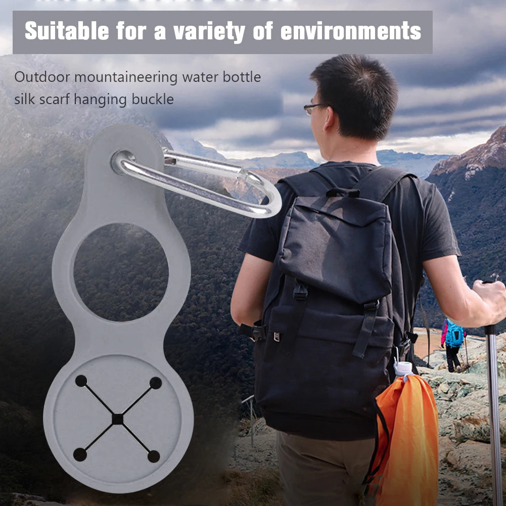 Sports Kettle Buckle Carabiner Water Bottle Holder Towel Hook Backpack Hangers for Travel Camping Hiking Essential Tool