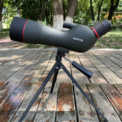 Telescopes Maifeng 20-60x70 Monocular ED Waterproof Straight Dual Focuing Spotting Scope for Bird Watching With Tripod BAK4