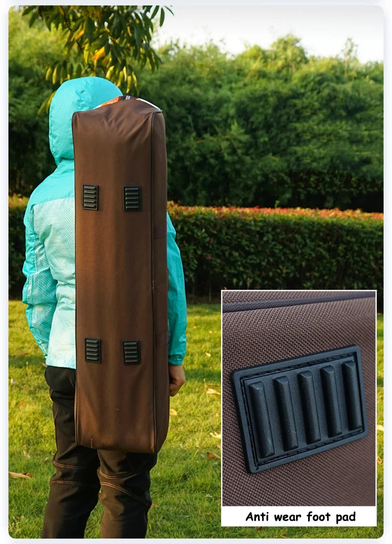 Outdoor Canopy Pole Storage Bag, Picnic Folding Tables, Chairs, Fishing Gear, Camping Tools, Storage Bag