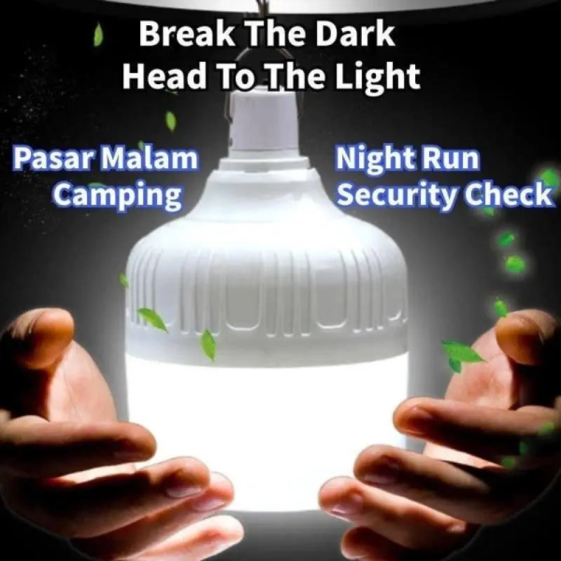 Usb Rechargeable Led Bulb Portable Camping Light Bulb Emergency Lighting Flashlight Lights Outdoor Picnics Hanging Tent Light Us