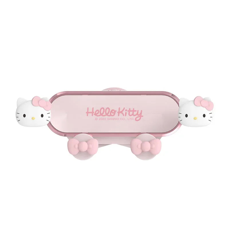 Hello Kitty mobile phone car mount  aromatherapy air vent clip car navigation rack suction cup  support car fixed