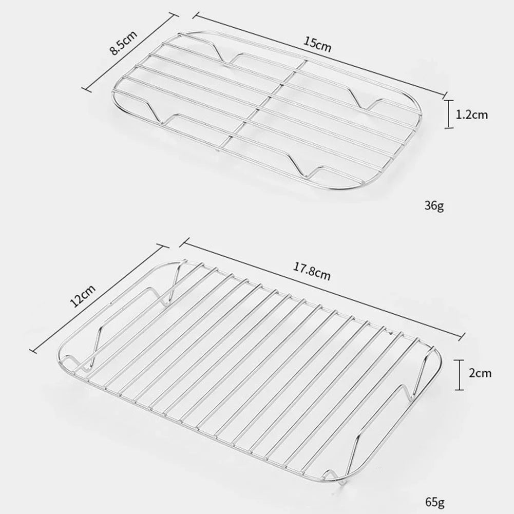 1pcs Lunch Box Steaming Rack Stainless Steel Lunch Box Steaming Rack Outdoor Picnic Cookware Cooking Supply For Outdoor Camping