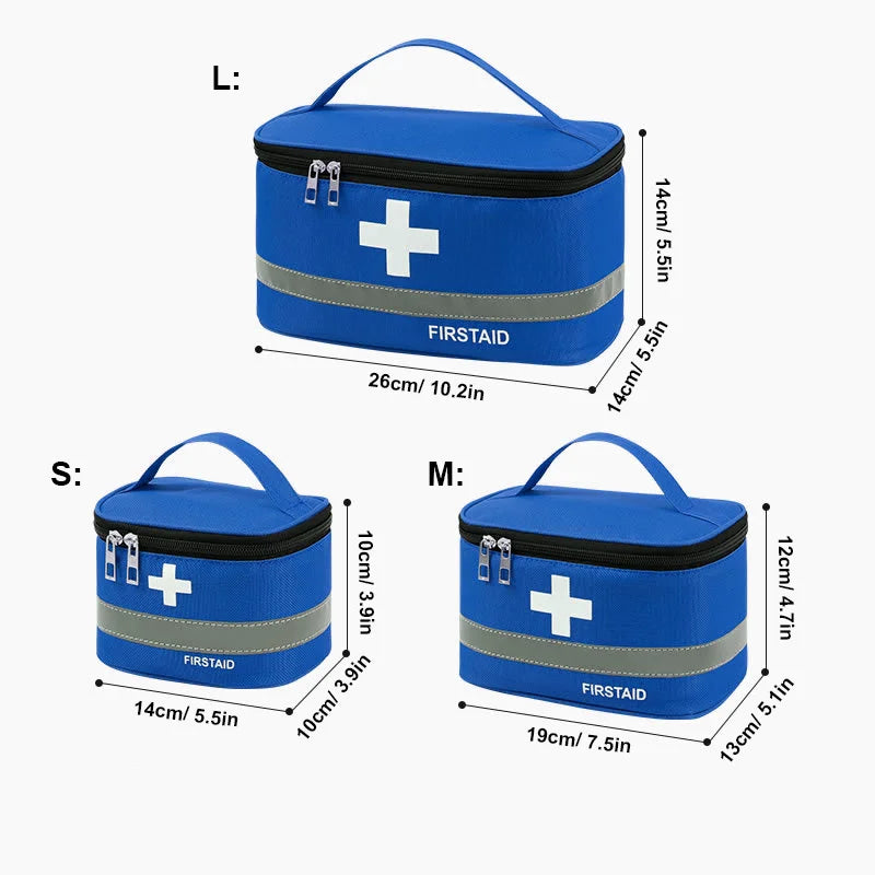 Medicine Storage Bag Portable Outdoor Rescue Bag for First Aid Household Children's Large Capacity Medical Kit Storage Organizer