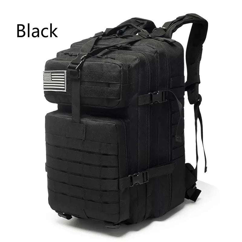 Hunting bag 50L 1000D nylon waterproof camping trip fishing hunting bag backpack outdoor military backpack tactical sports