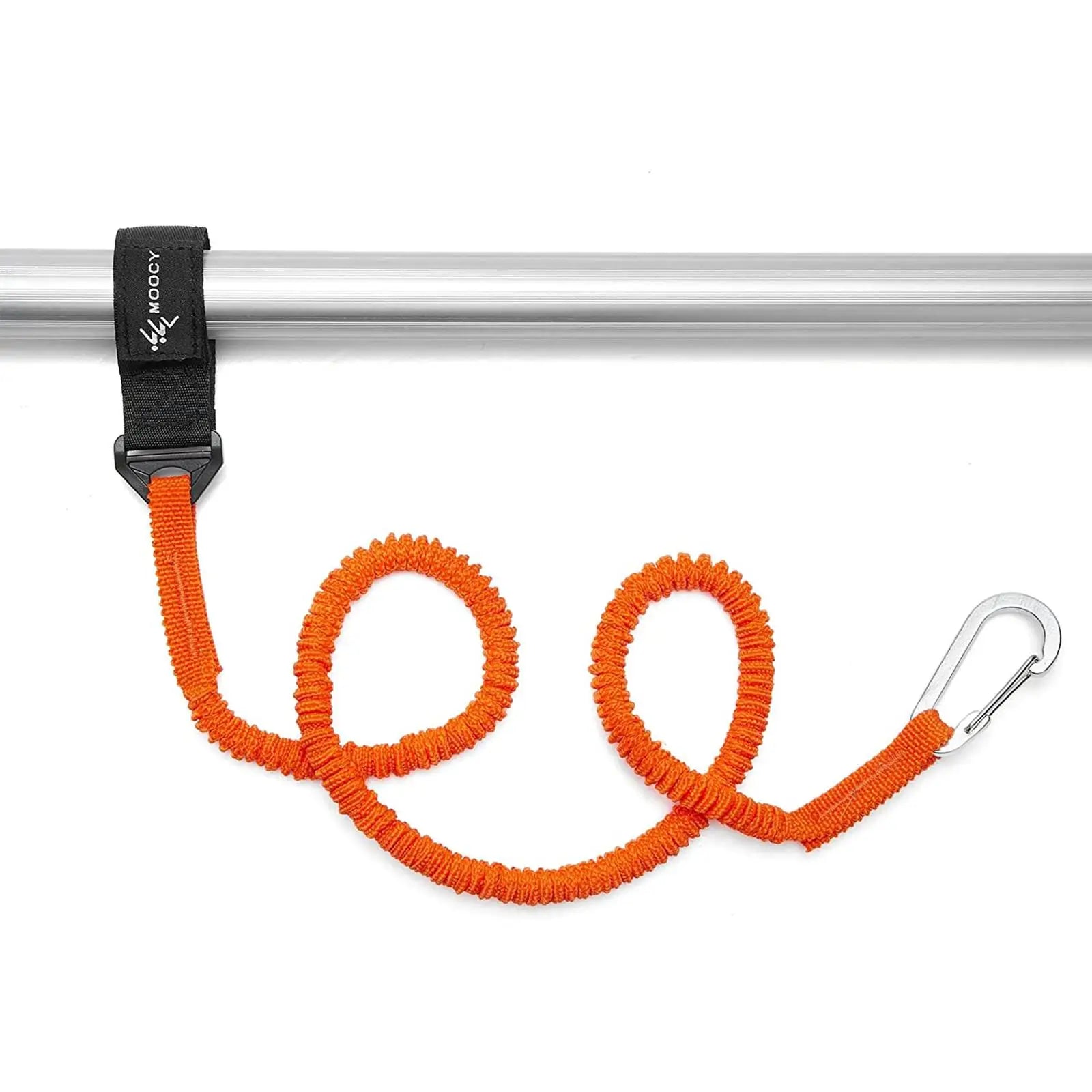 Adjustable Elastic Kayak Paddle Leash With Safety Hook Pole Rod Coiled Rope Fishing Tie Surf Boat Rowing Lanyard Cord Acces I8L9