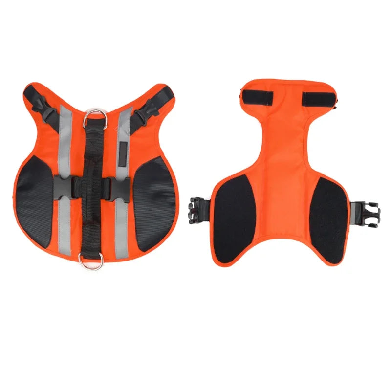 Dogs Life Jacket Ripstop Safety Dog Swimming Vest Superior Buoyancy Dogs Jacket With Rescue Handle Pet Dog Life-Saving Clothes