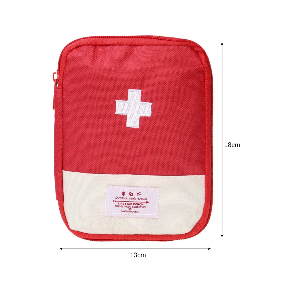 Portable First Aid Medical Kit Travel Outdoor Camping Useful Mini Medicine Storage Bag Camping Emergency Survival Bag Pill Case