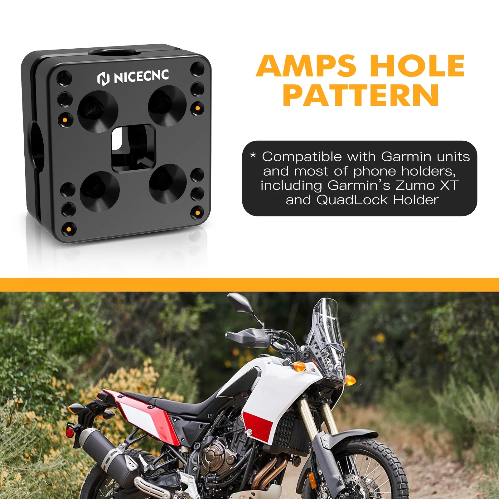 GPS Holder Navigation Roadbook Mounting Arm Kit For KTM EXC HUSQVARNA SUZUKI HUSABERG YAMAHA HONDA KAWASAKI Sherco Off-road Bike