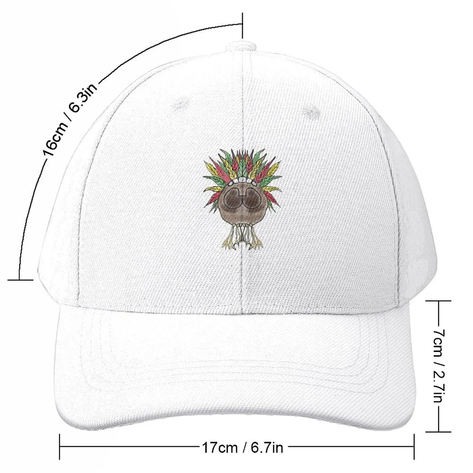 Hawaiian Warrior Ikaika Makaki'i Helmet Baseball Cap Mountaineering Cosplay Golf Women Men's