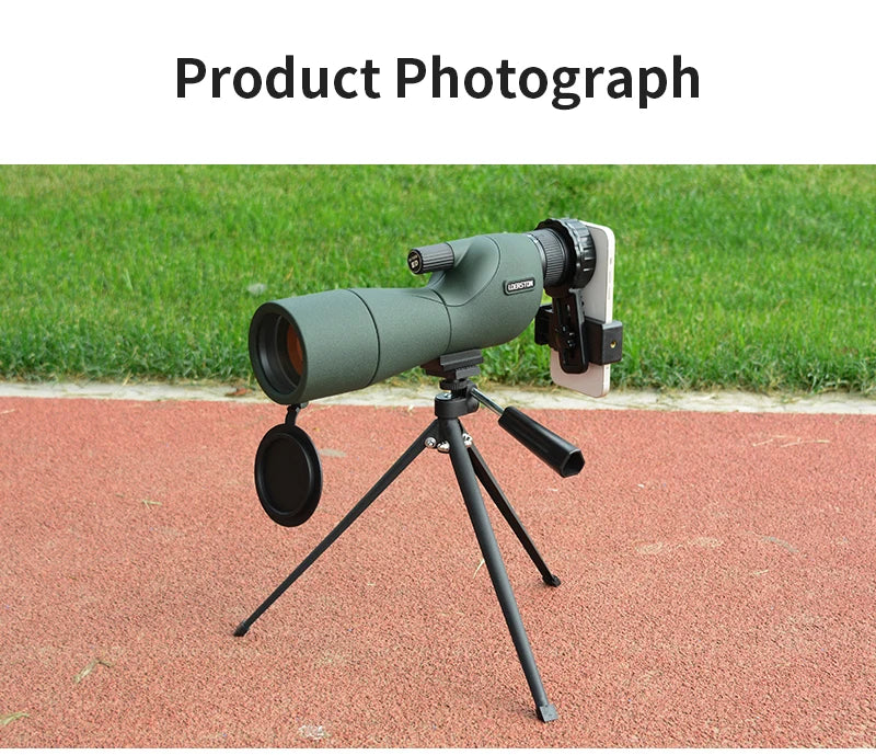 25-75x60 Zoom Spotting Scope ED Lens Powerful Monocular Bak4 Prism Telescope For Outdoor Camping Bird Watching Shooting