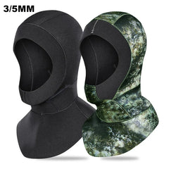 5mm/3mm Neoprene Swim Cap Diving Hood Snorkel Scuba Hat Kitesurf Windsurf Surf Hat Underwater Spearfish Fishing Diving Equipment