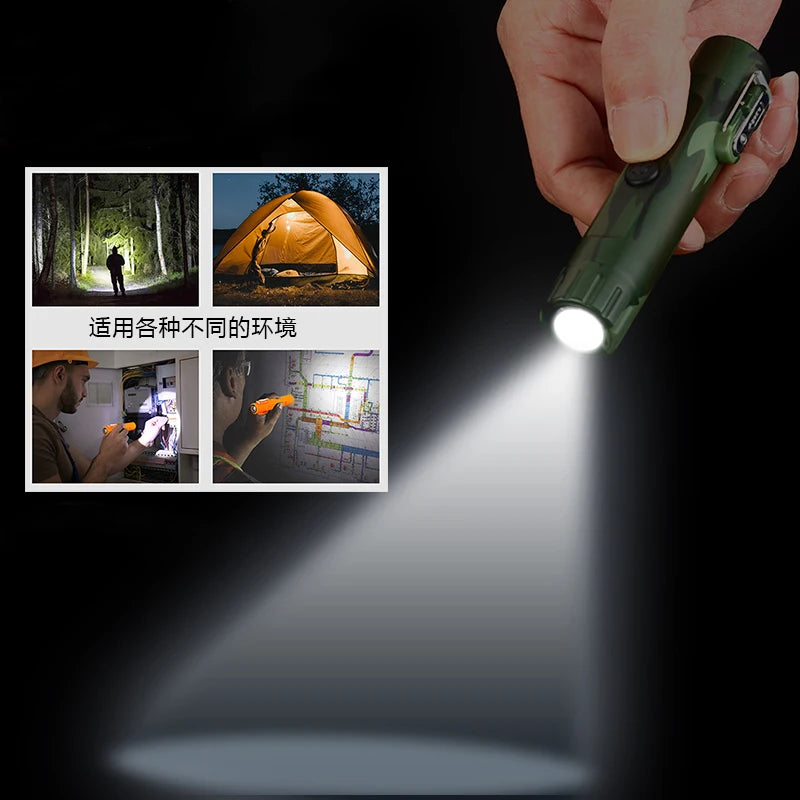 Arc Usb Lighter Camping Outdoor Survival Plasma Lighter With Flashlight Compass Survival Lighters Waterproof And Windproof