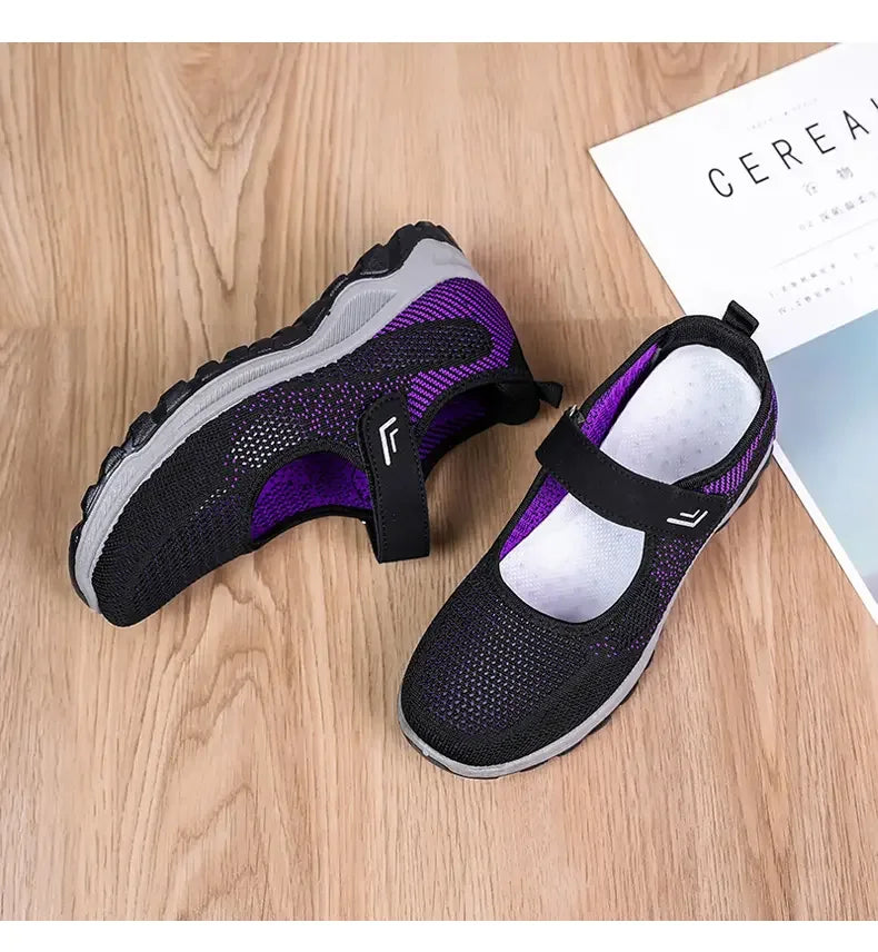 Summer Women's Casual Shoes High Quality Platform Soft Sole Outdoor Hiking Shoes Lightweight Anti Slip Fitness Sneakers Shoes