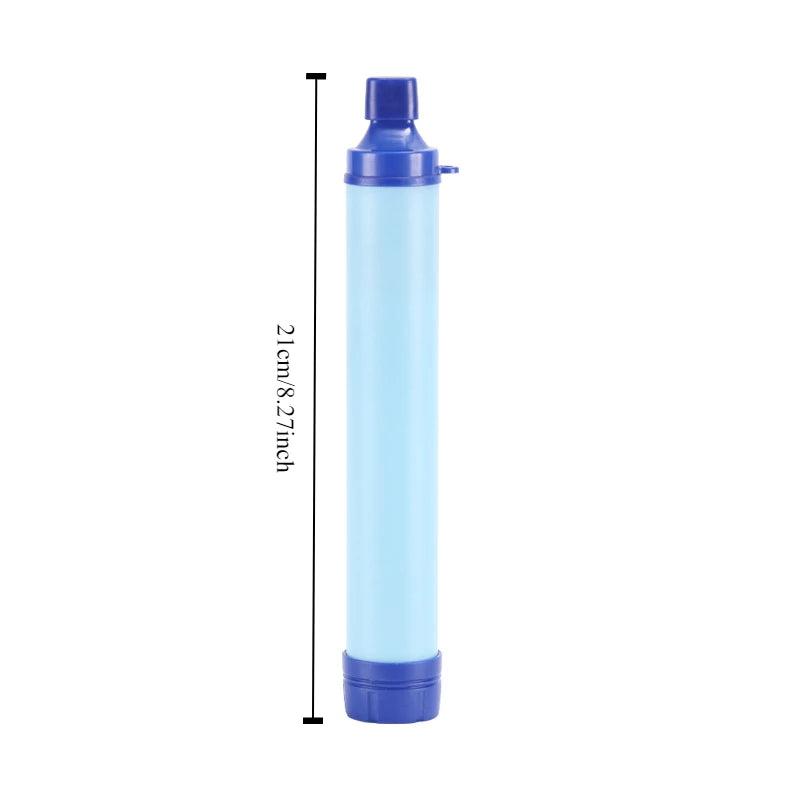 Outdoor Camping Emergency Water Filter Wilderness Filtration Direct Drinking Water Purifier Hiking Accessories Camping Equipment