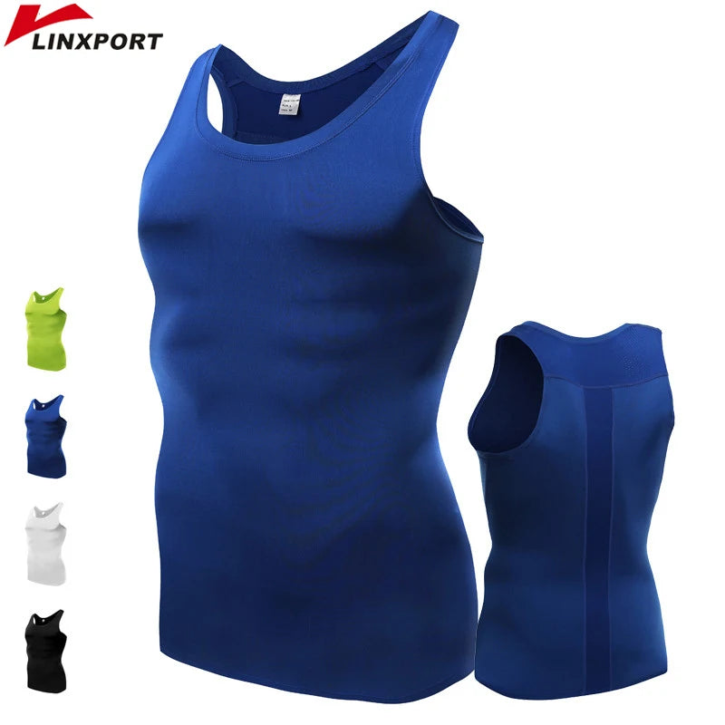 Sport Vest for Male Bodybuilding Weight Training Gym Clothing Comfortable Compression Shirts Trail Running Tank Top Tracksuits