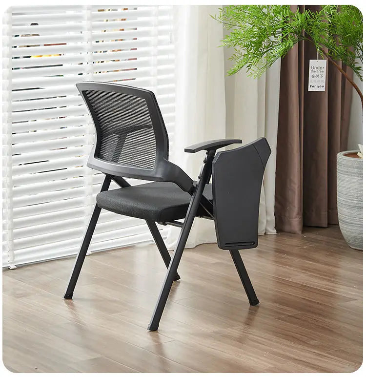 Folding Training  Conference Room Chair, Training Class Chair, Folding Office Chair, Folding  with Table Board