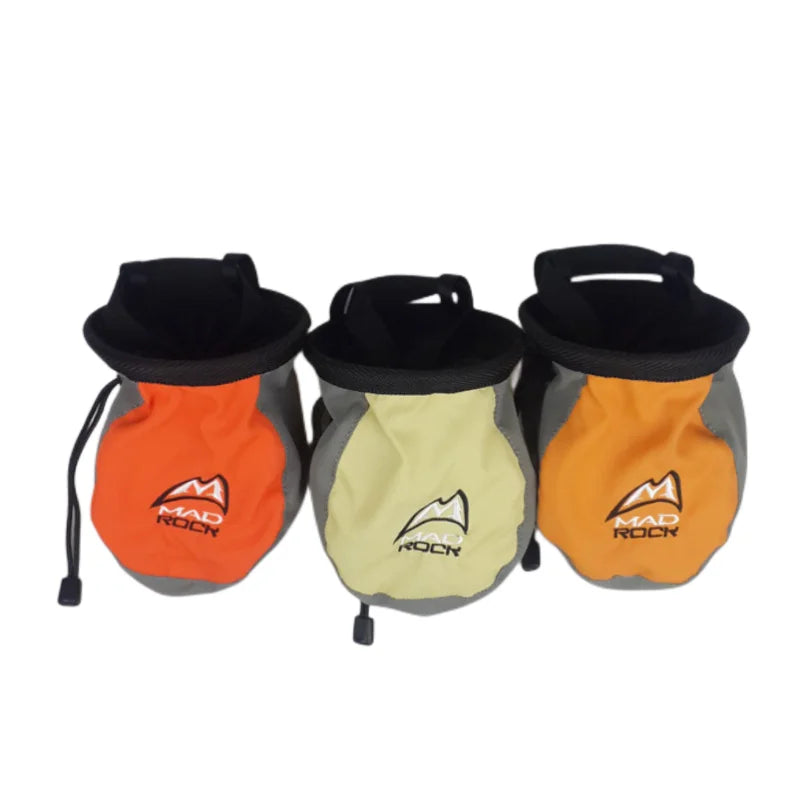 Premium Gym Chalk Bag for Rock Climbing Weight lifting Climbing Chalk Drawstring Bag Magnesium Powder Bag Fitness Accessories