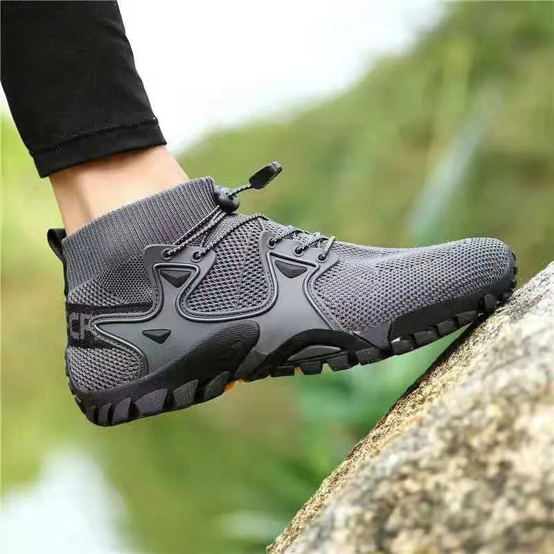 Breathable Mesh Men's Botas Tactical Boots Hiking Soft Shoes Outdoor Non-Slip Trail Trekking Climbing Designer Wading Sneakers