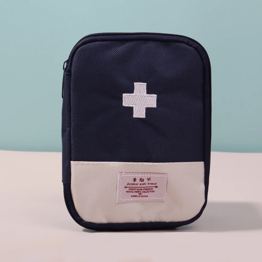 Portable Medicine Bag Cute First Aid Kit Medical Emergency Kits Organizer Outdoor Household Medicine Pill Storage Bag Travel