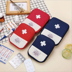 Portable Medicine Bag Cute First Aid Kit Medical Emergency Kits Organizer Outdoor Household Medicine Pill Storage Bag Travel